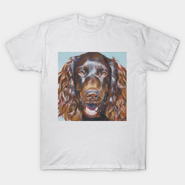 Boykin Spaniel Fine Art Painting T-Shirt by LASHEPARD